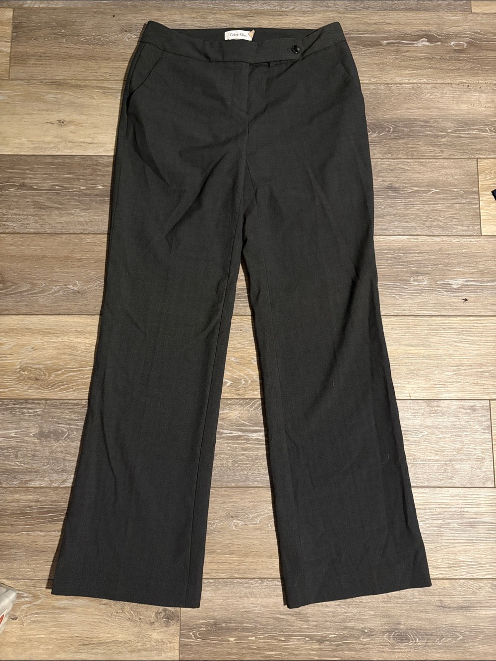 Calvin Klein Charcoal Grey Dress Pants